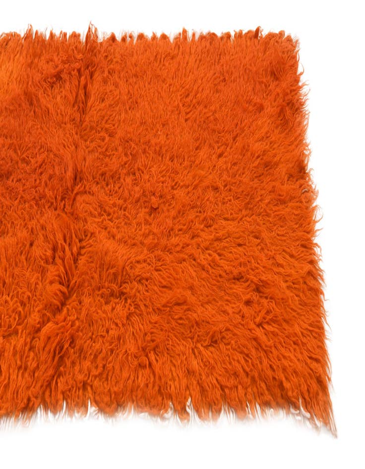 Detail image of 2' 1 x 4'  Hand Knotted Moroccan Wool Runner Rug