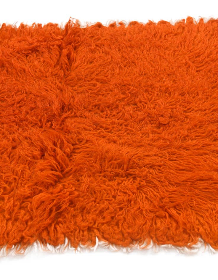 Detail image of 2' 1 x 4'  Hand Knotted Moroccan Wool Runner Rug