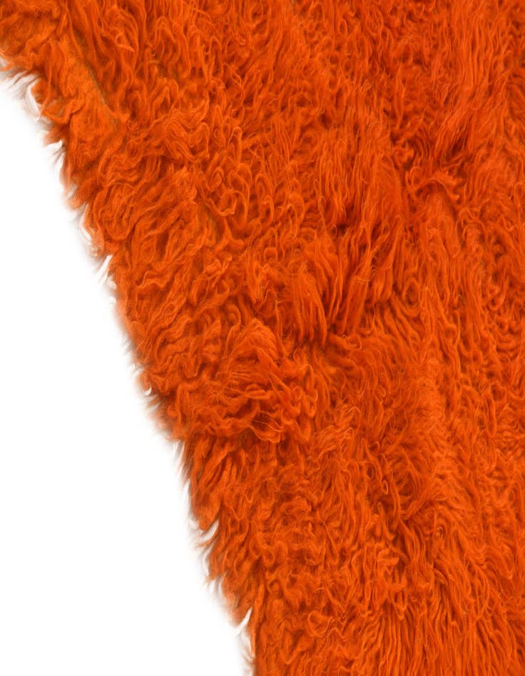 Detail image of 2' 1 x 4'  Hand Knotted Moroccan Wool Runner Rug