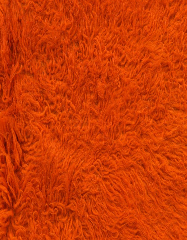 Detail image of 2' 1 x 4'  Hand Knotted Moroccan Wool Runner Rug