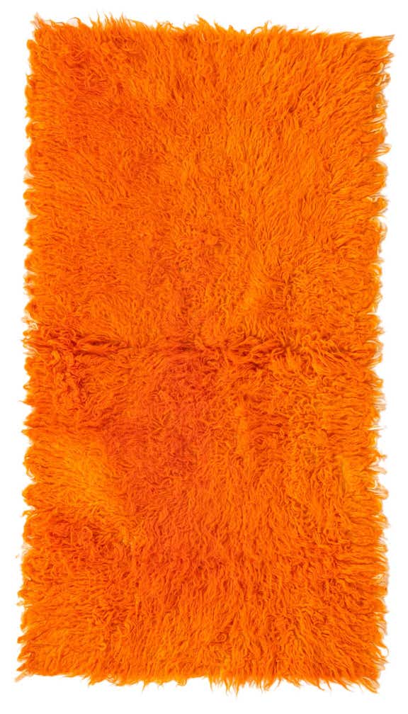 2' 1 x 4' Hand Knotted Moroccan Wool Runner Rug