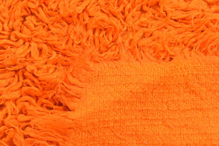 2' 2 x 4' 7 Hand Knotted Moroccan Wool Runner Rug