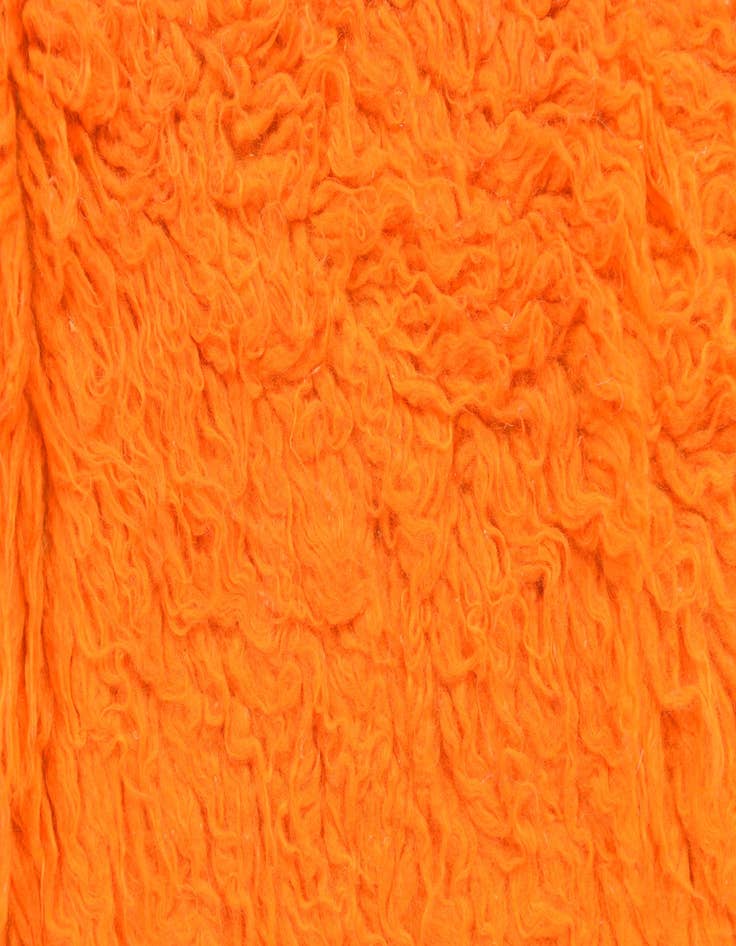 Detail image of 2' 4 x 4' 4  Hand Knotted Moroccan Wool Runner Rug