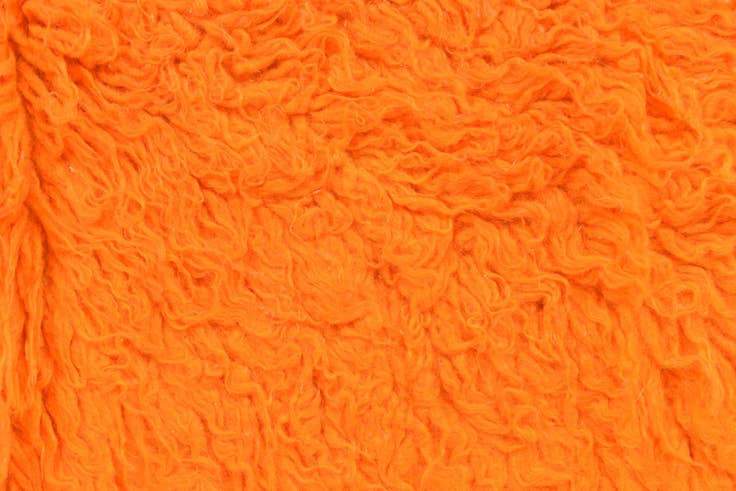 Detail image of 2' 4 x 4' 4 Hand Knotted Moroccan Wool Runner Rug