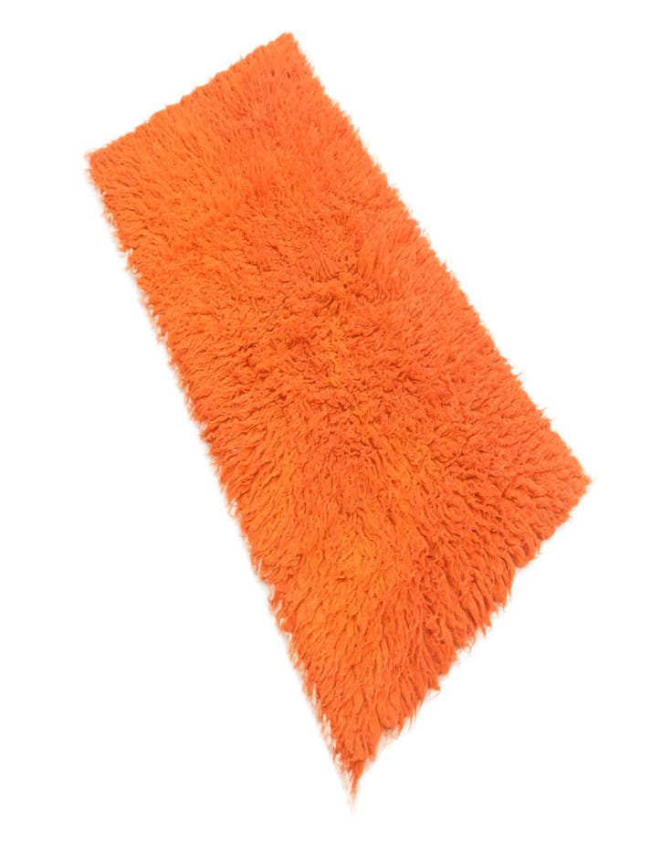 Detail image of 2' 1 x 4'  Hand Knotted Moroccan Wool Runner Rug