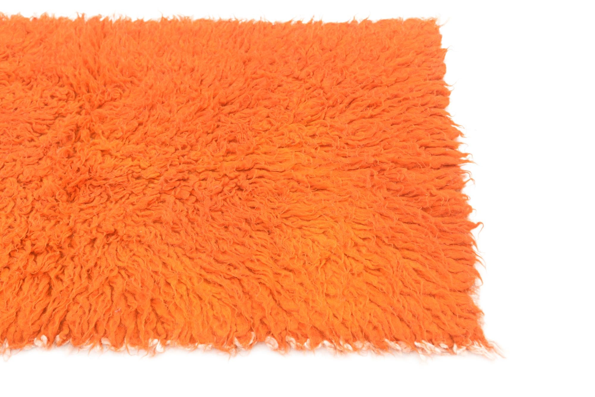 2' 1 x 4' Hand Knotted Moroccan Wool Runner Rug