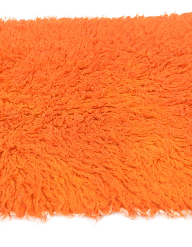 Detail image of 2' 1 x 4'  Hand Knotted Moroccan Wool Runner Rug