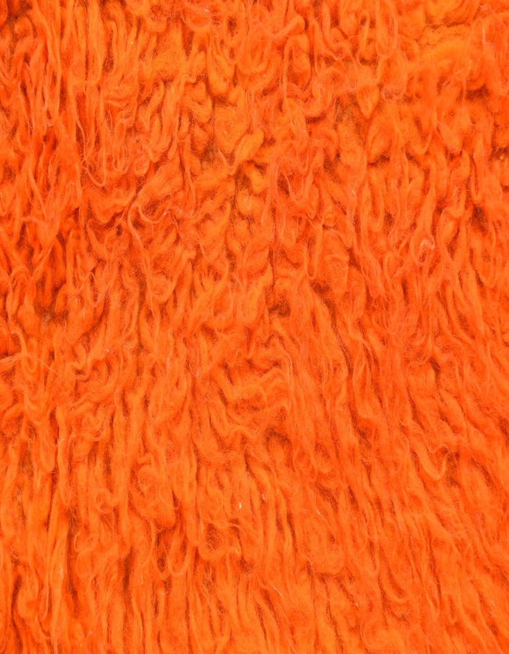 Detail image of 2' 1 x 4'  Hand Knotted Moroccan Wool Runner Rug