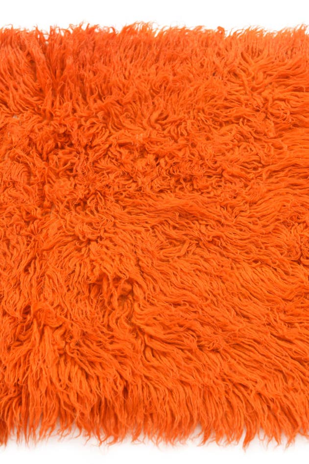 Detailansicht von 70cm x 135cm Handgeknüpft Marokkanisch Wolle Läufer Teppich