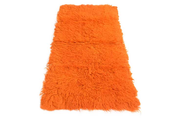 2' 3 x 4' 8 Hand Knotted Moroccan Wool Runner Rug