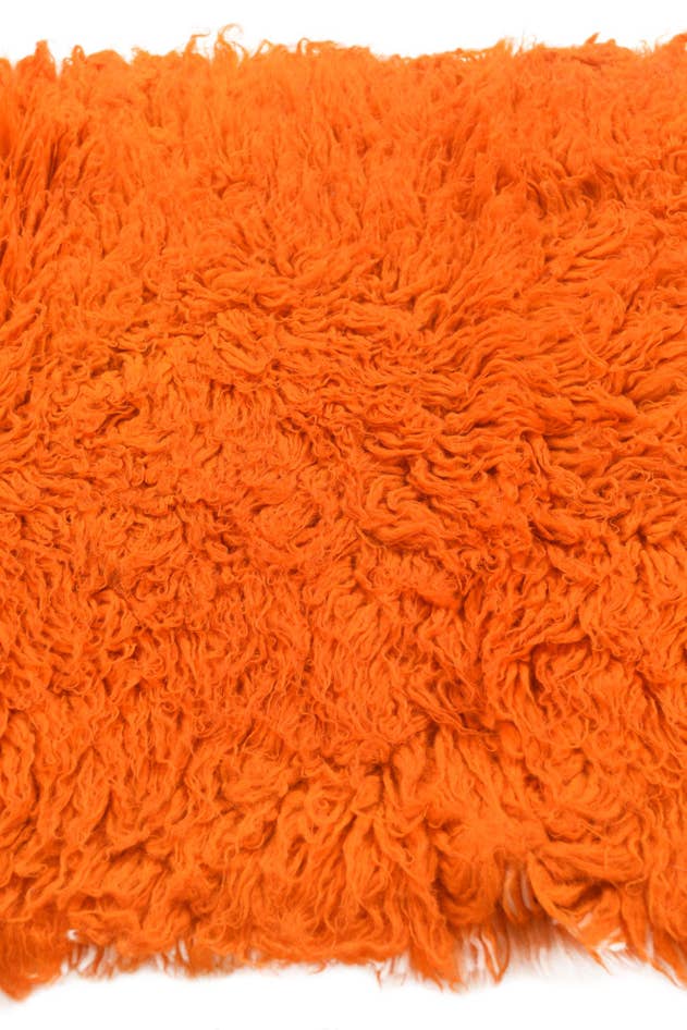 Detail image of 2' 3 x 4' 8 Hand Knotted Moroccan Wool Runner Rug
