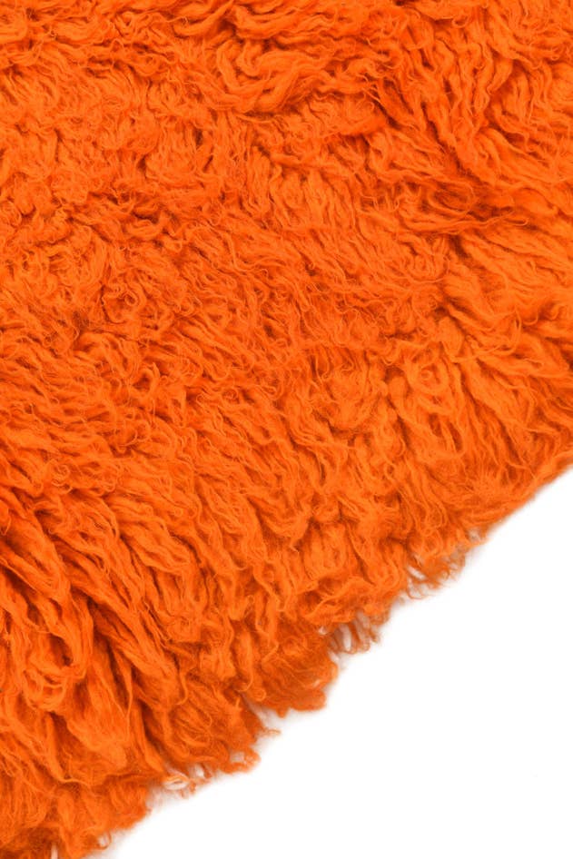 Detail image of 2' 3 x 4' 8 Hand Knotted Moroccan Wool Runner Rug