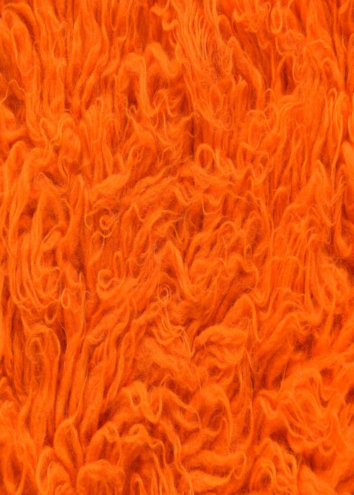 2' 4 x 4' 7 Hand Knotted Moroccan Wool Runner Rug