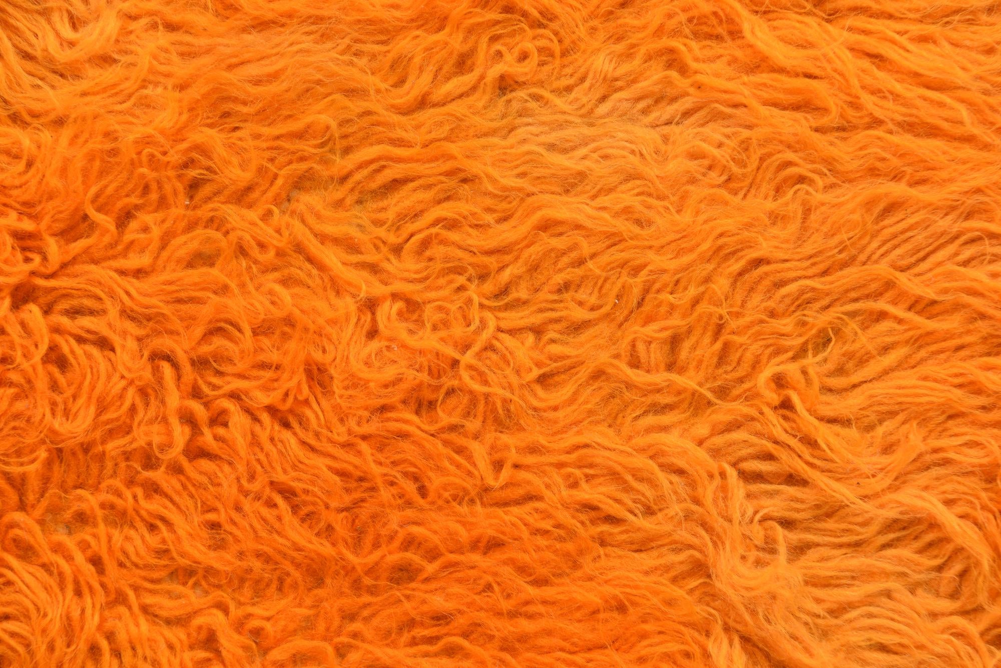 2' 4 x 4' 7 Hand Knotted Moroccan Wool Runner Rug