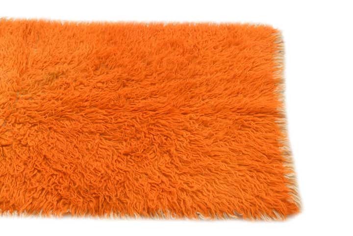 2' 2 x 4' 6 Hand Knotted Moroccan Wool Runner Rug