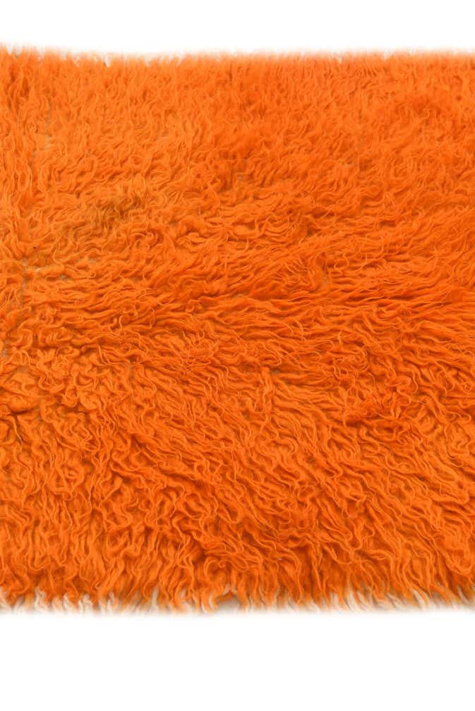 2' 2 x 4' 6 Hand Knotted Moroccan Wool Runner Rug
