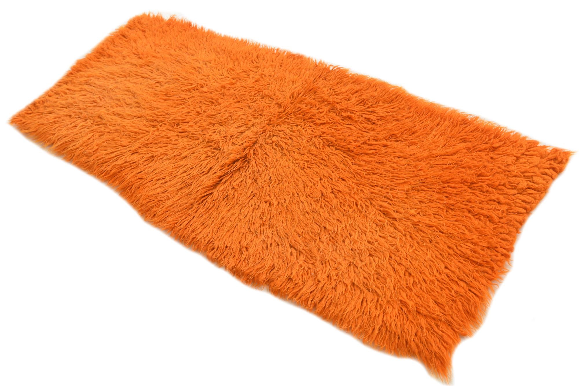 2' 2 x 4' 8 Hand Knotted Moroccan Wool Runner Rug