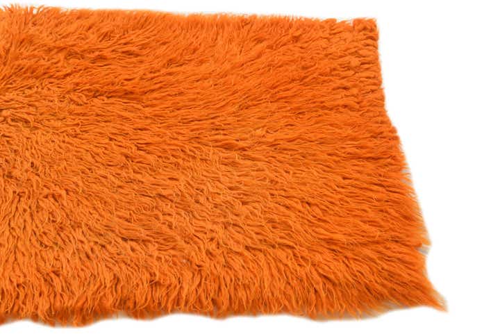 2' 2 x 4' 8 Hand Knotted Moroccan Wool Runner Rug