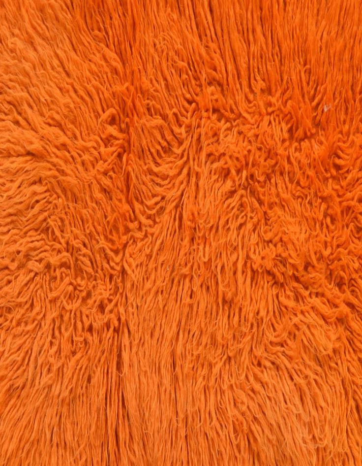 Detail image of 2' 3 x 6' 3  Hand Knotted Moroccan Wool Runner Rug