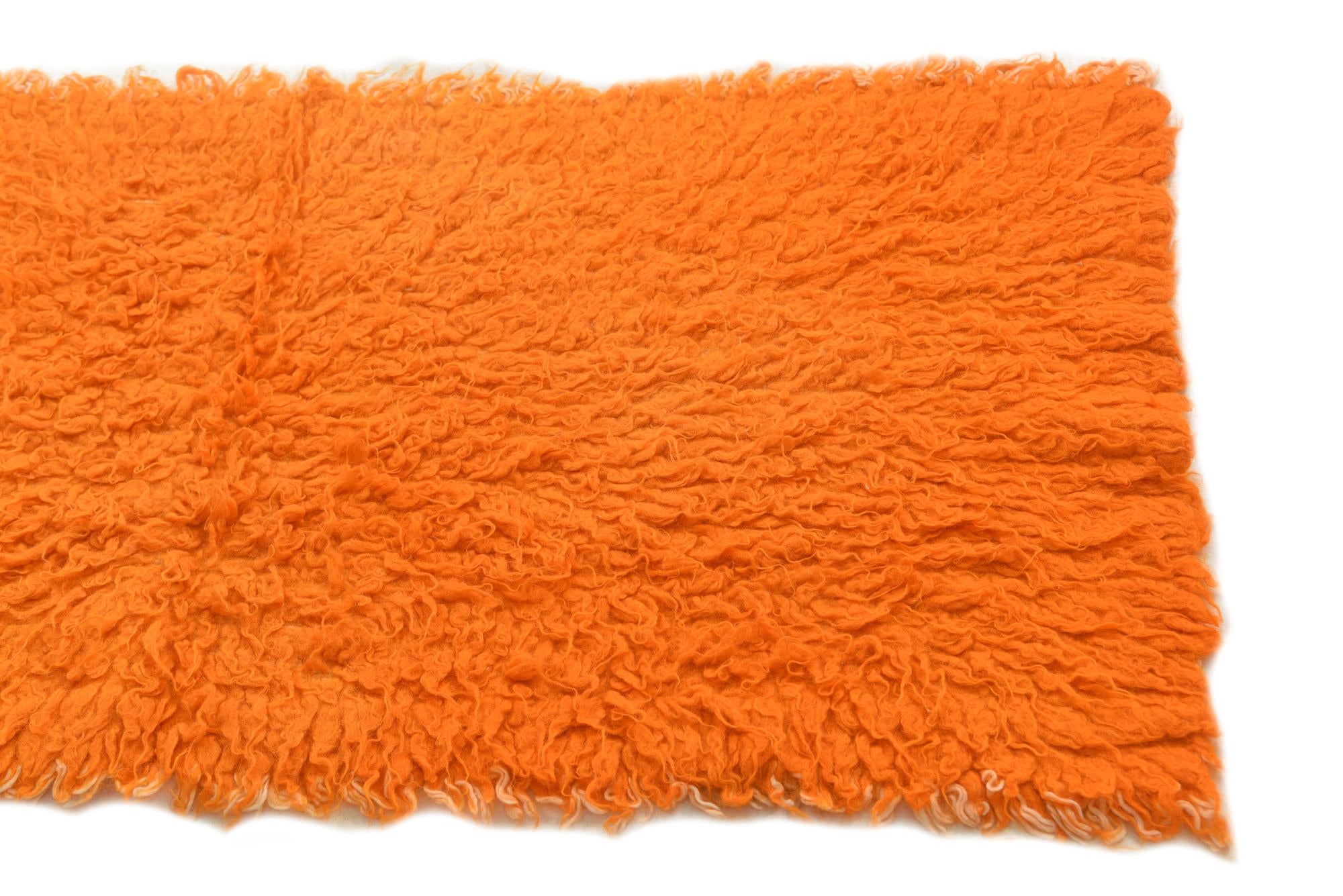 2' 1 x 4' 1 Hand Knotted Moroccan Wool Runner Rug