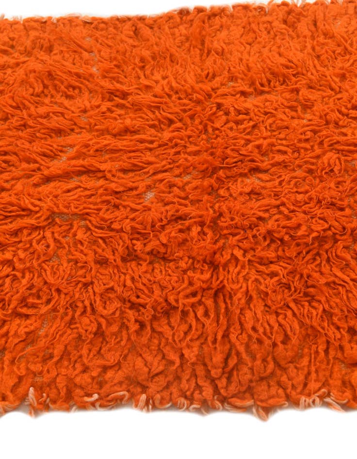 Detail image of 2' 3 x 4' 4  Hand Knotted Moroccan Wool Runner Rug