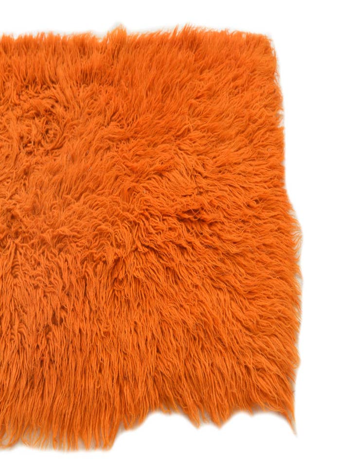 Detail image of 2' 3 x 4' 3  Hand Knotted Moroccan Wool Runner Rug