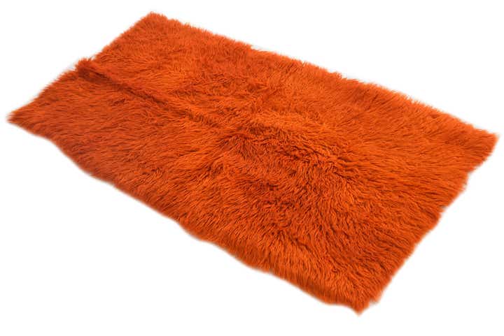 2' 2 x 4' 2 Hand Knotted Moroccan Wool Runner Rug