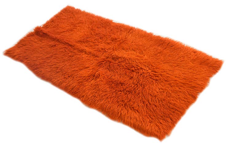Detail image of 2' 2 x 4' 2 Hand Knotted Moroccan Wool Runner Rug