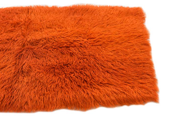 2' 2 x 4' 2 Hand Knotted Moroccan Wool Runner Rug