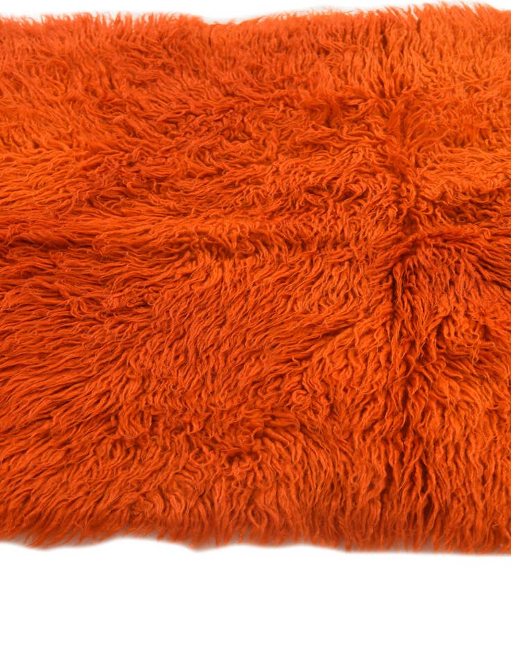 Detail image of 2' 2 x 4' 2  Hand Knotted Moroccan Wool Runner Rug