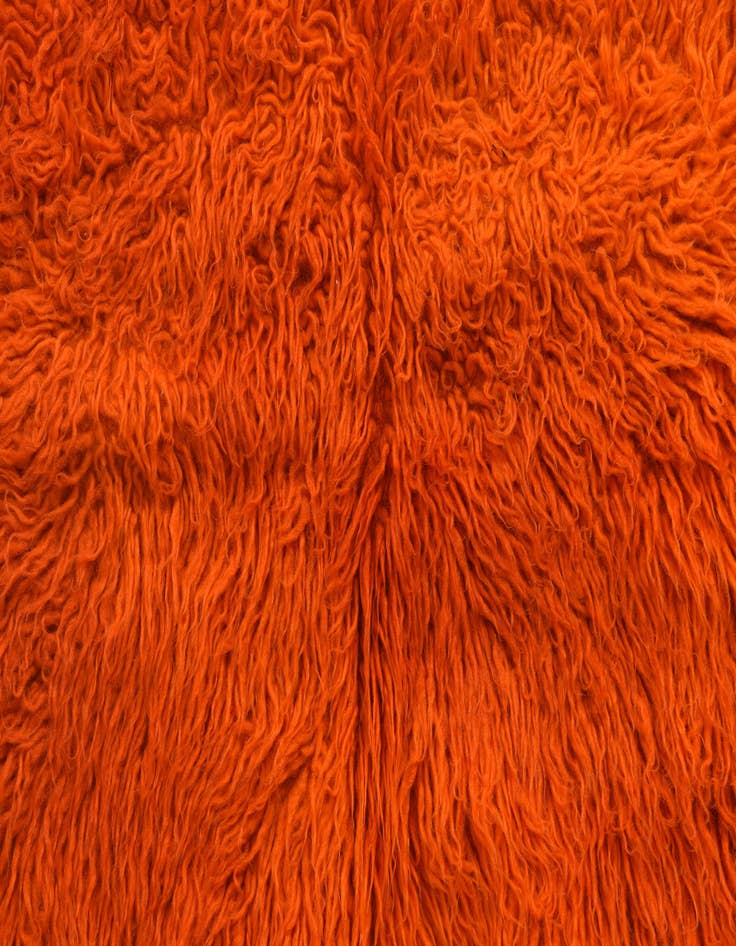 Detail image of 2' 2 x 4' 2  Hand Knotted Moroccan Wool Runner Rug