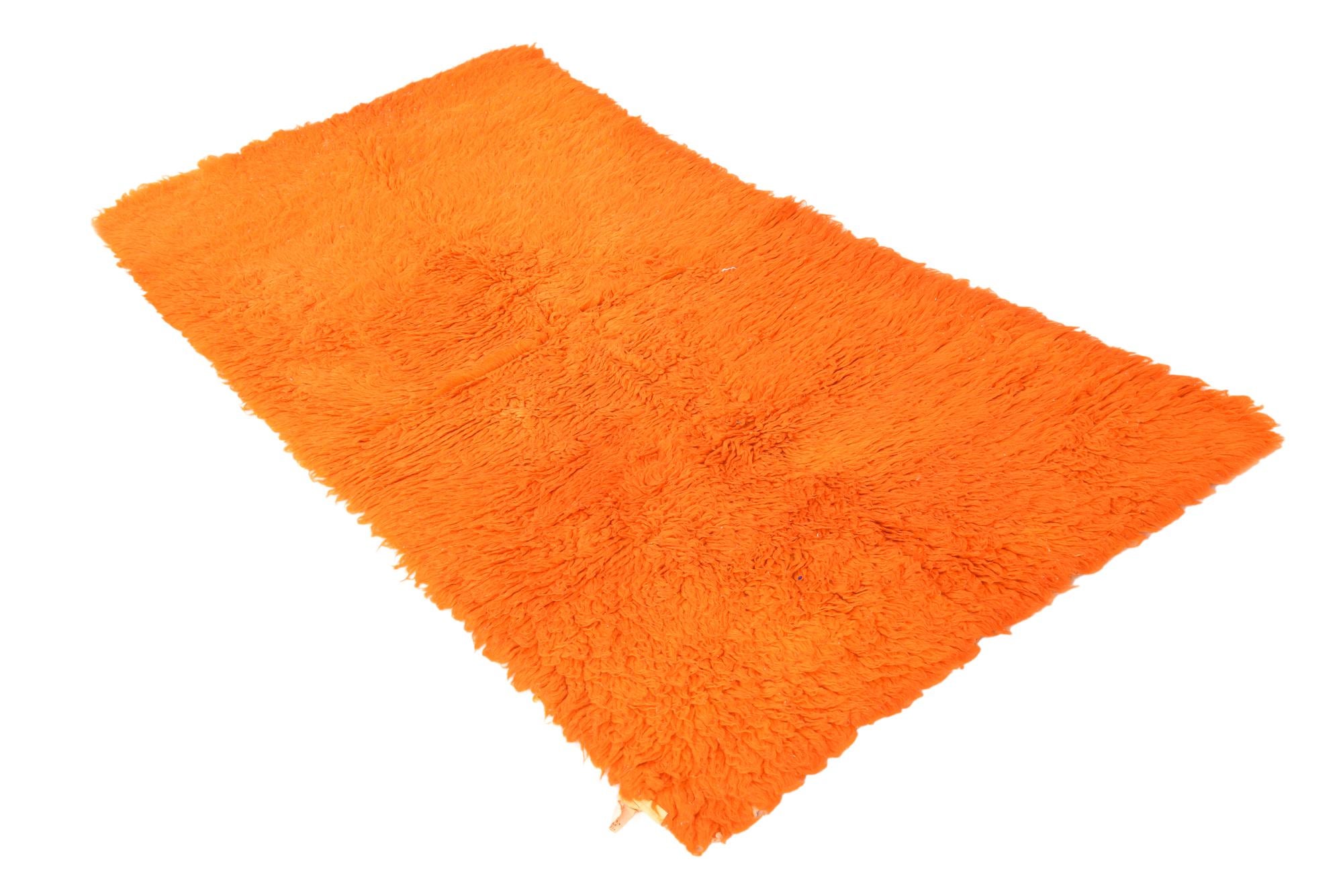 2' 10 x 6' Hand Knotted Moroccan Wool Runner Rug