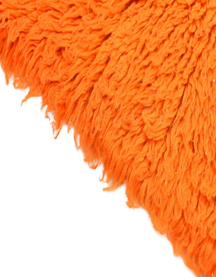 Detail image of 2' 10 x 6'  Hand Knotted Moroccan Wool Runner Rug