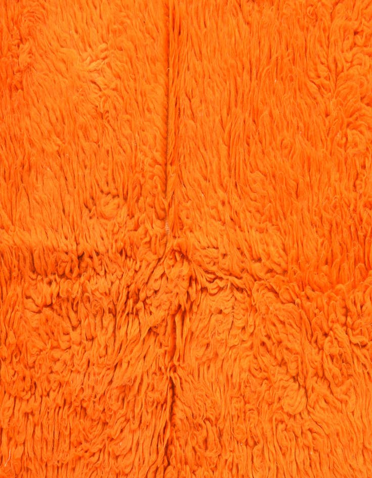 Detail image of 2' 10 x 6'  Hand Knotted Moroccan Wool Runner Rug