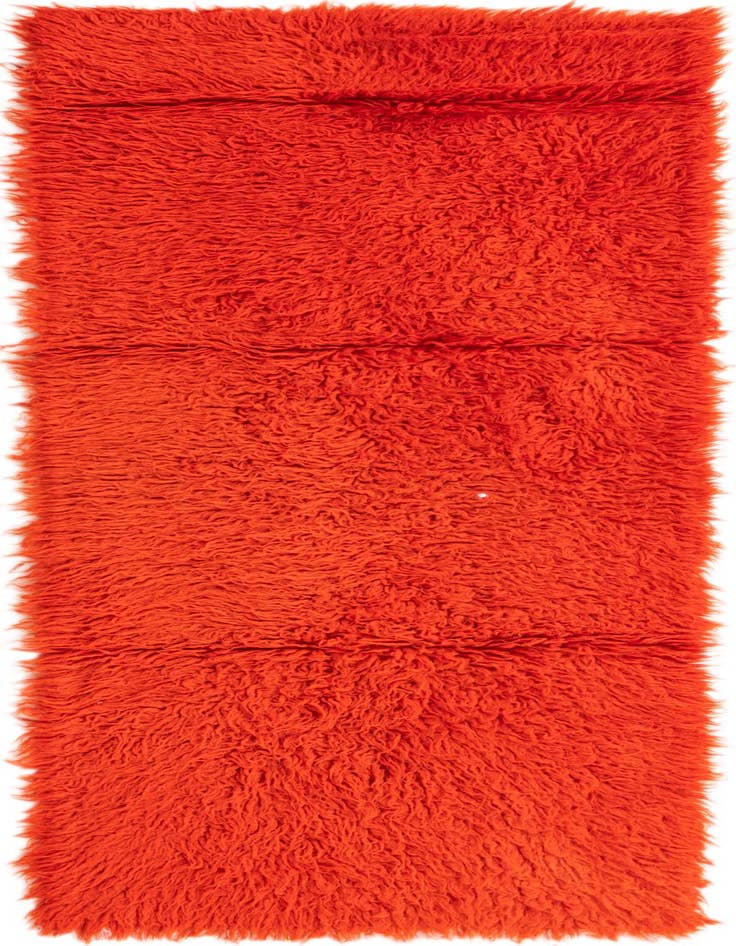 Detail image of 2' 3 x 6' 2 Hand Knotted Moroccan Wool Runner Rug