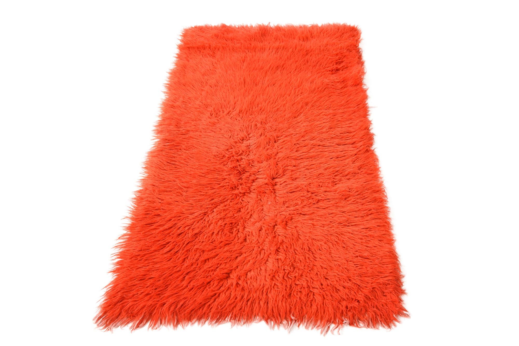 2' 4 x 4' 9 Hand Knotted Moroccan Wool Runner Rug