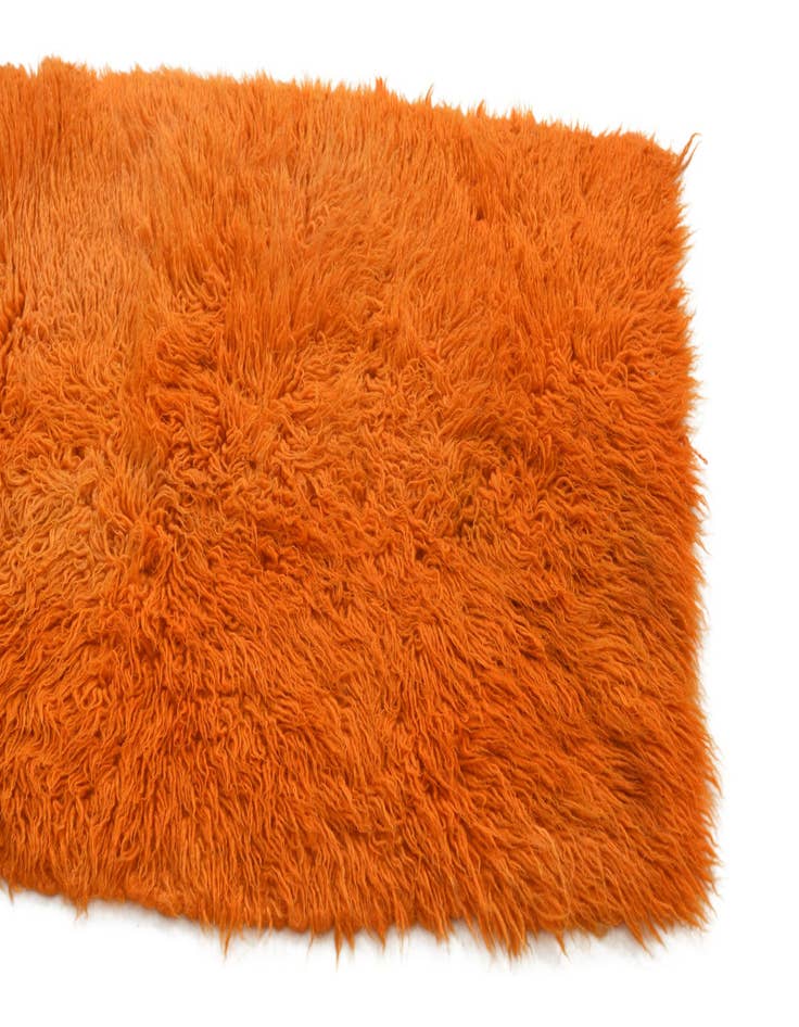 Detail image of 2' x 4' 7  Hand Knotted Moroccan Wool Runner Rug