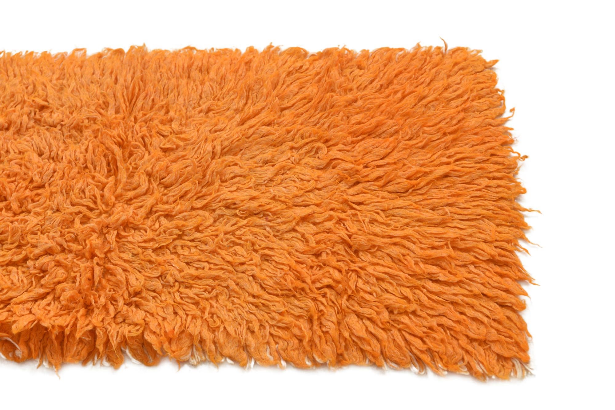 2' 1 x 4' 2 Hand Knotted Moroccan Wool Runner Rug