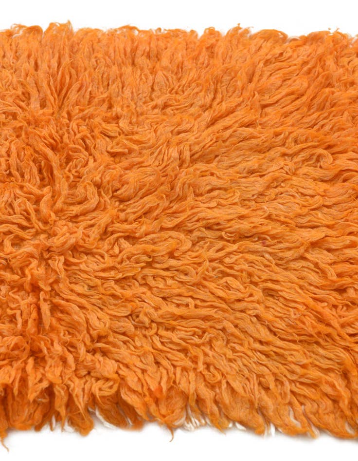 Detail image of 2' 1 x 4' 2  Hand Knotted Moroccan Wool Runner Rug