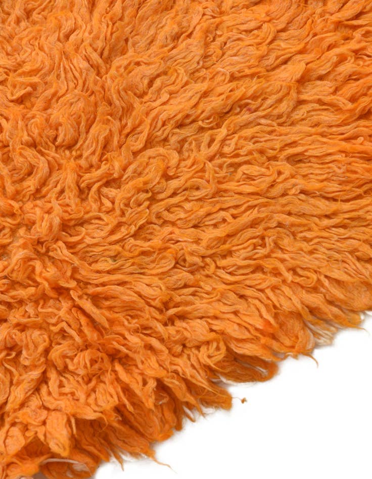 Detail image of 2' 1 x 4' 2  Hand Knotted Moroccan Wool Runner Rug