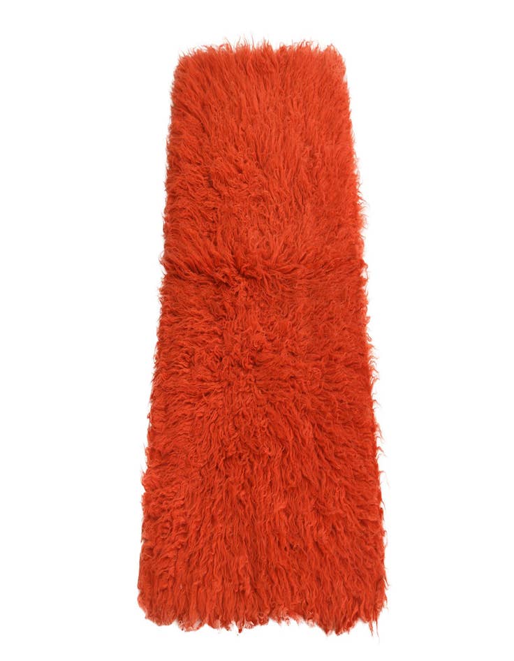 Detail image of 2' x 3' 10  Hand Knotted Moroccan Wool Runner Rug