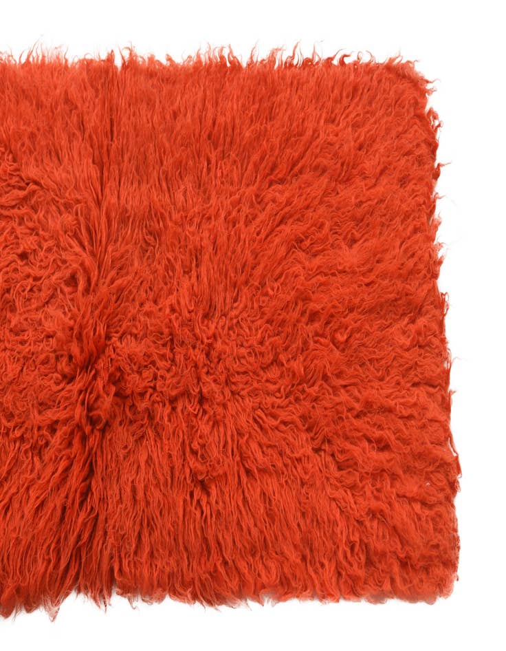 Detail image of 2' x 3' 10  Hand Knotted Moroccan Wool Runner Rug