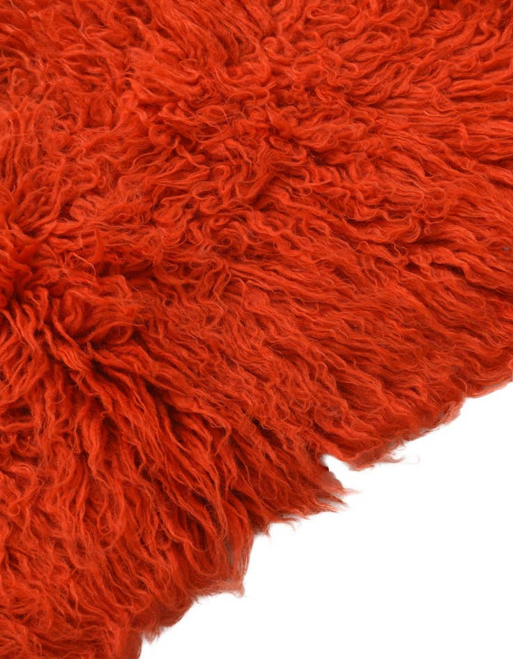 Detail image of 2' x 3' 10  Hand Knotted Moroccan Wool Runner Rug