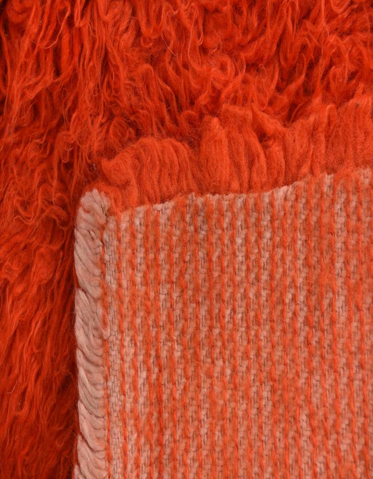 Detail image of 2' x 3' 10  Hand Knotted Moroccan Wool Runner Rug