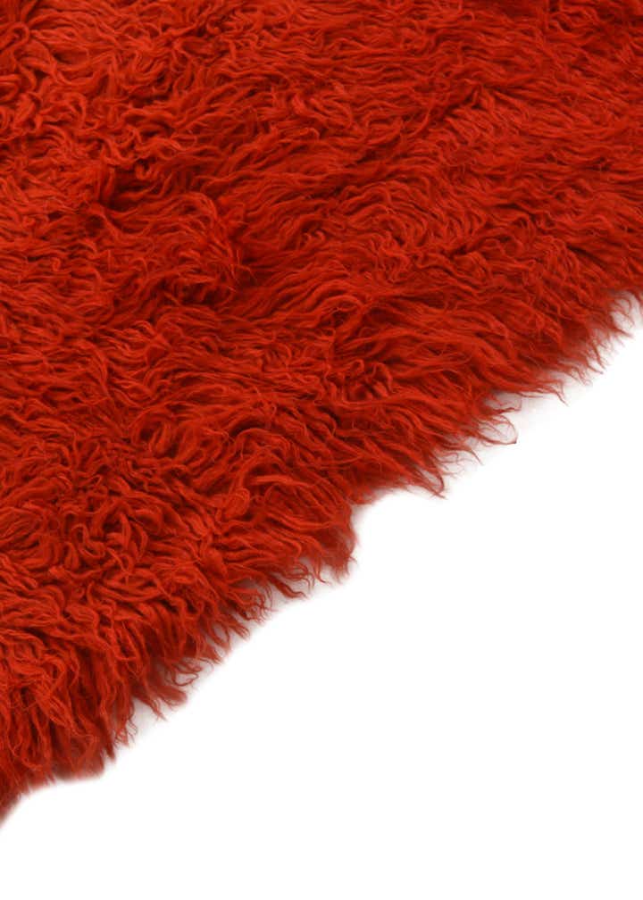 2' 4 x 4' 9 Hand Knotted Moroccan Wool Runner Rug