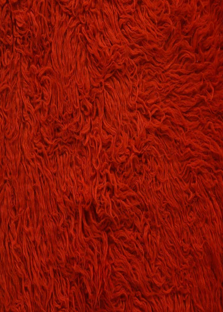 2' 4 x 4' 9 Hand Knotted Moroccan Wool Runner Rug