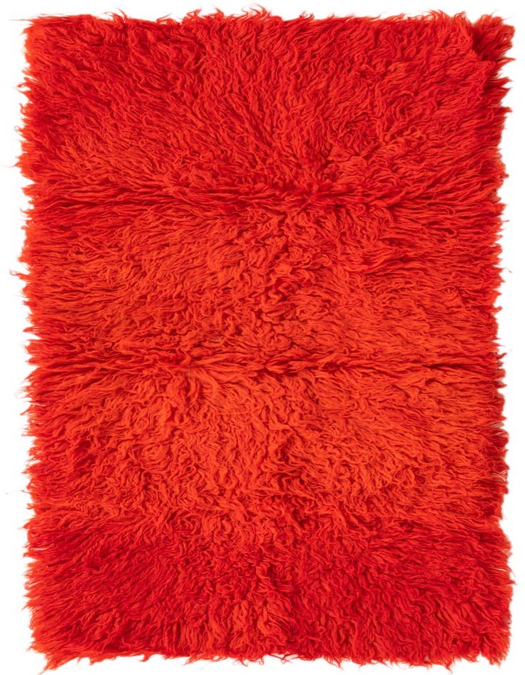 Detail image of 2' x 4' Hand Knotted Moroccan Wool Runner Rug