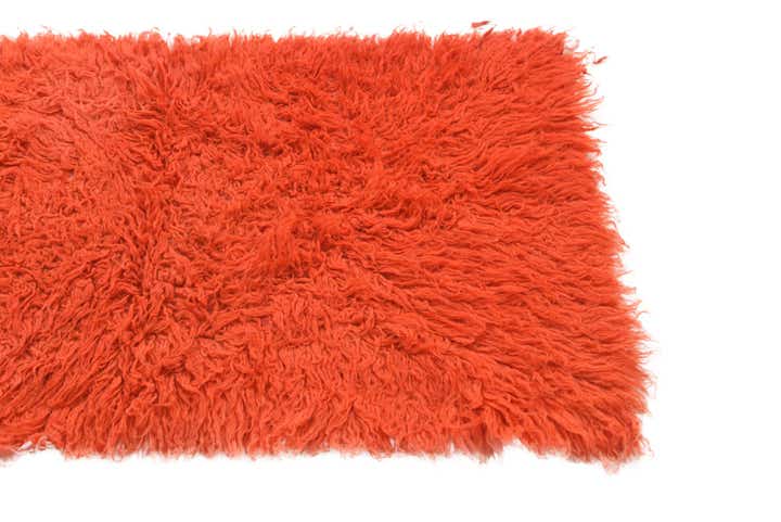 2' 2 x 4' 6 Hand Knotted Moroccan Wool Runner Rug