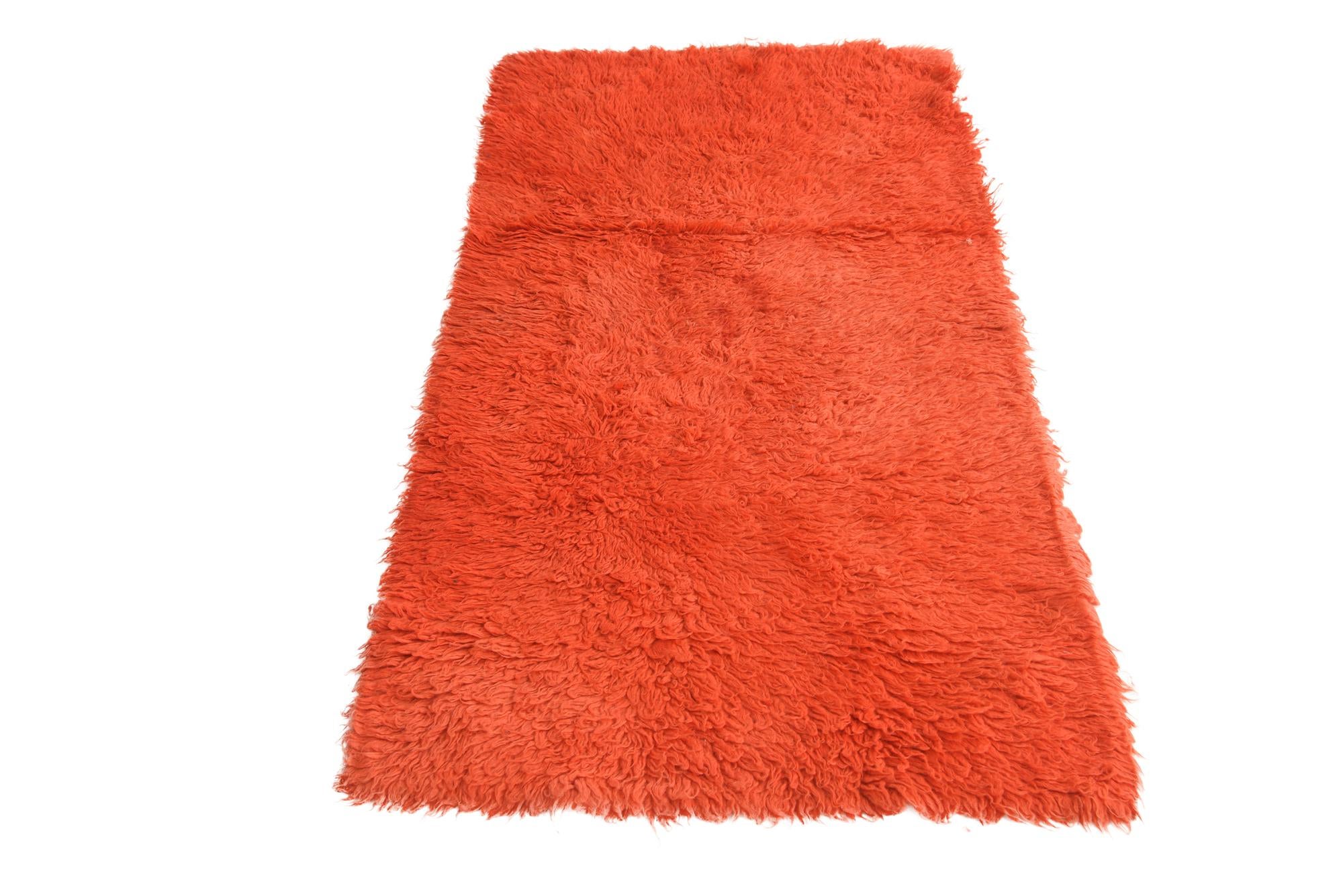 3' x 6' Hand Knotted Moroccan Wool Runner Rug