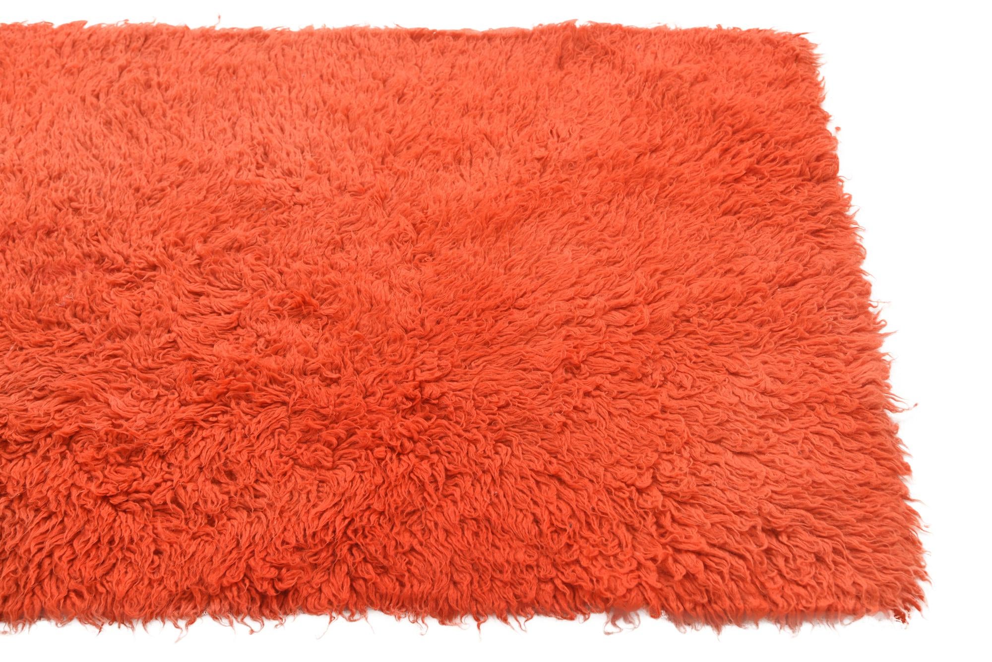 3' x 6' Hand Knotted Moroccan Wool Runner Rug